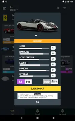 Car Tracker for ForzaHorizon 5 android App screenshot 9