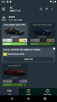 Car Tracker for ForzaHorizon 5 android App screenshot 20